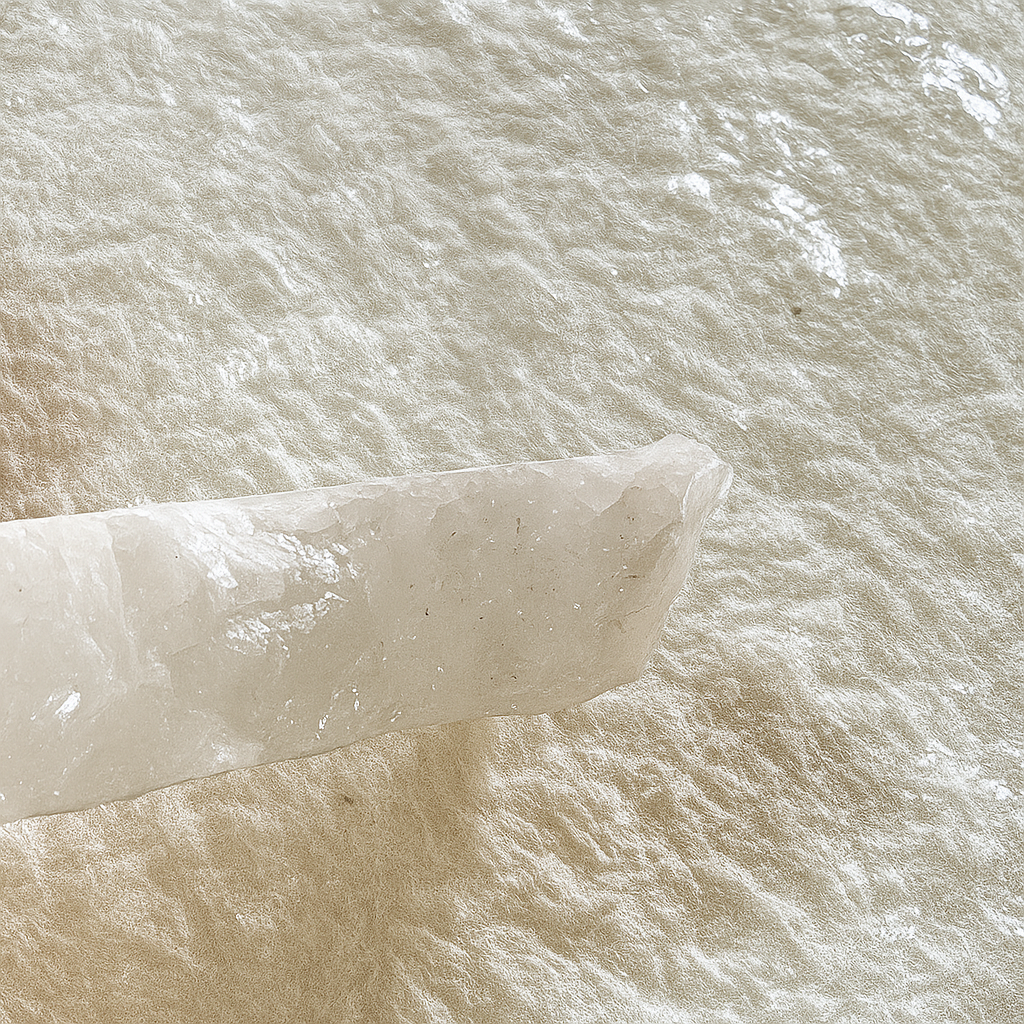 VeloStone™ Crystal White Flexible Natural Stone Wall Panel - 114" X 48" (38Ft²)