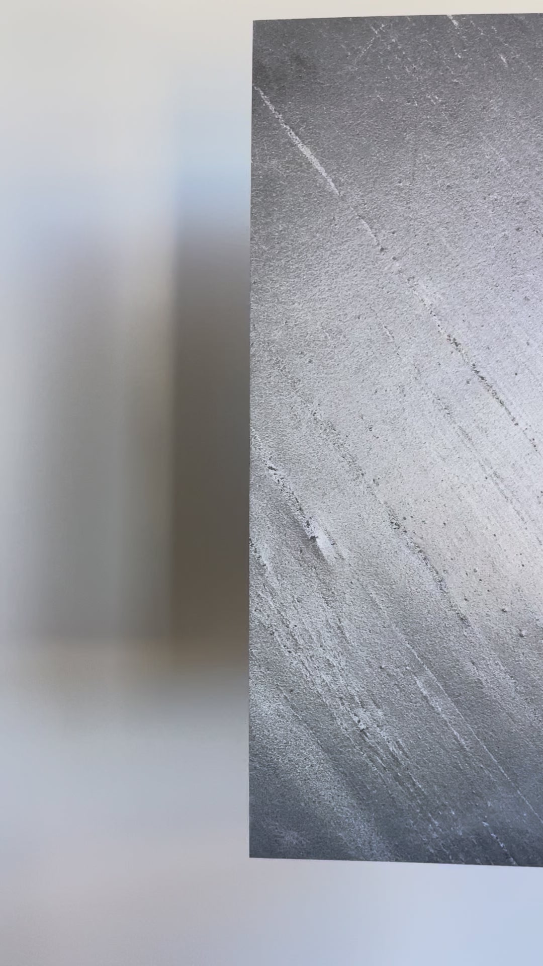 VeloStone™ Line Black Flexible Natural Stone Wall Panel - 114" X 48" (38Ft²)